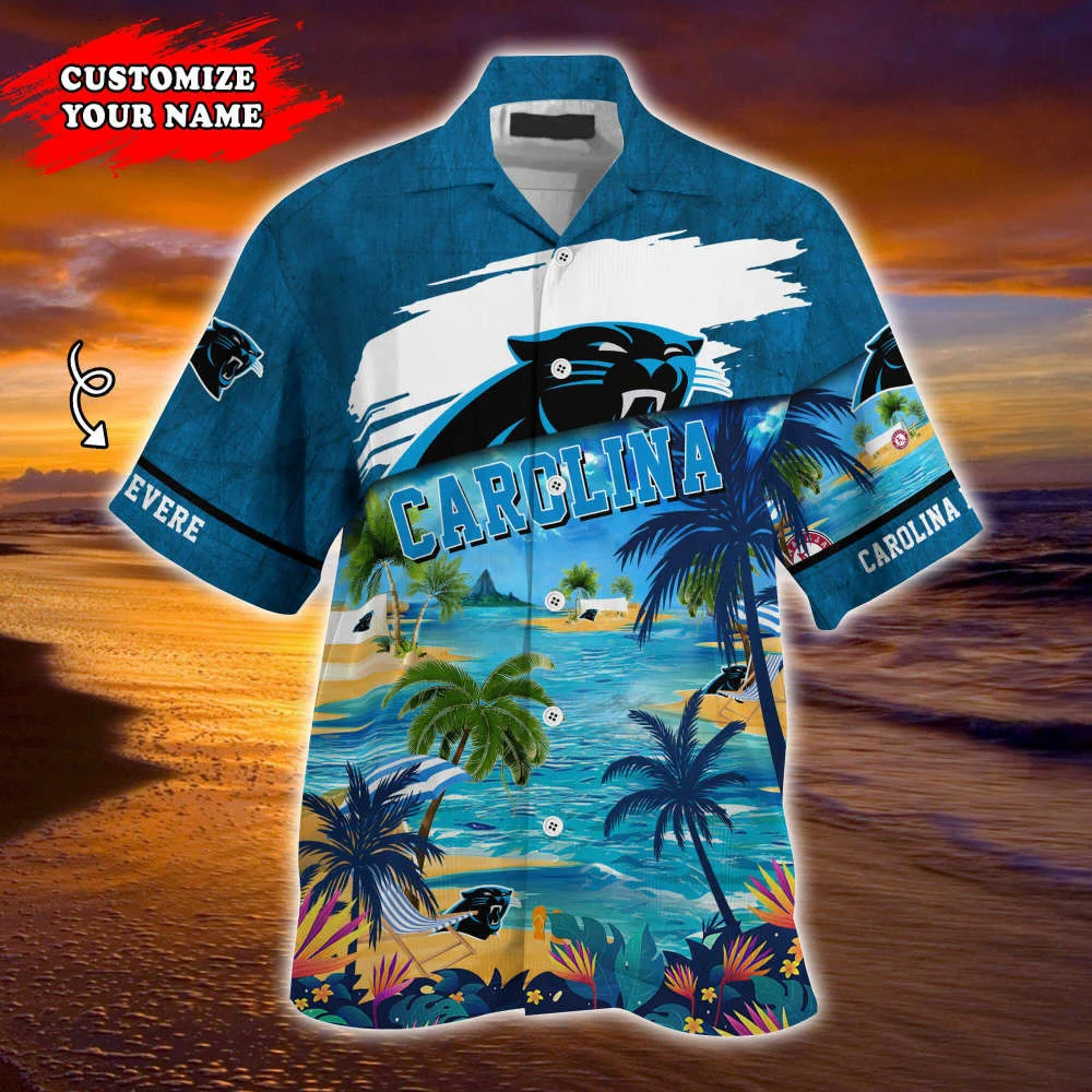 Carolina Panthers NFL-Customized Summer Hawaii Shirt For Sports Fans HW0601