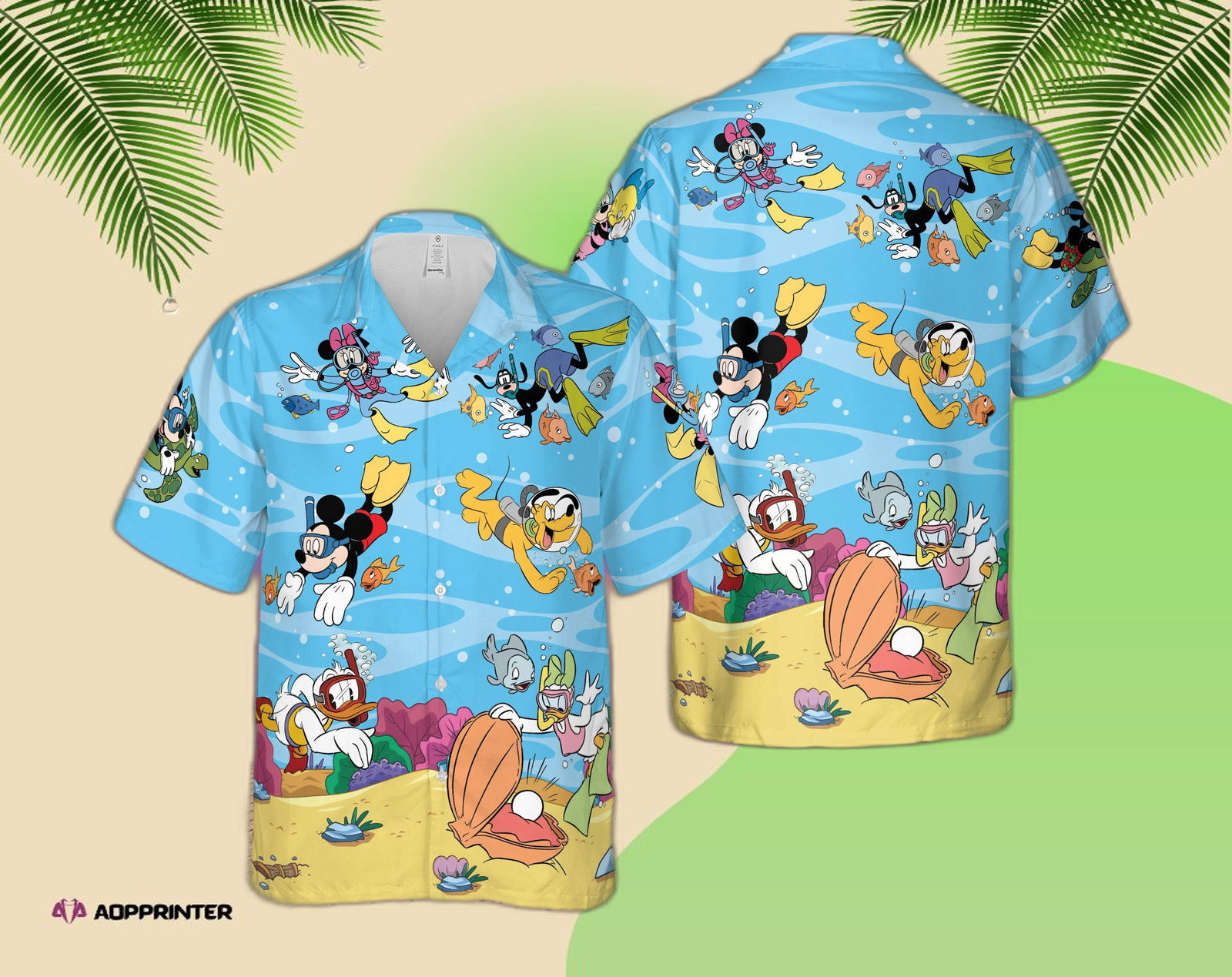 Disney World Mickey And Family Vacation Holiday Hawaiian Shirt Sea Beach Lover HW0601