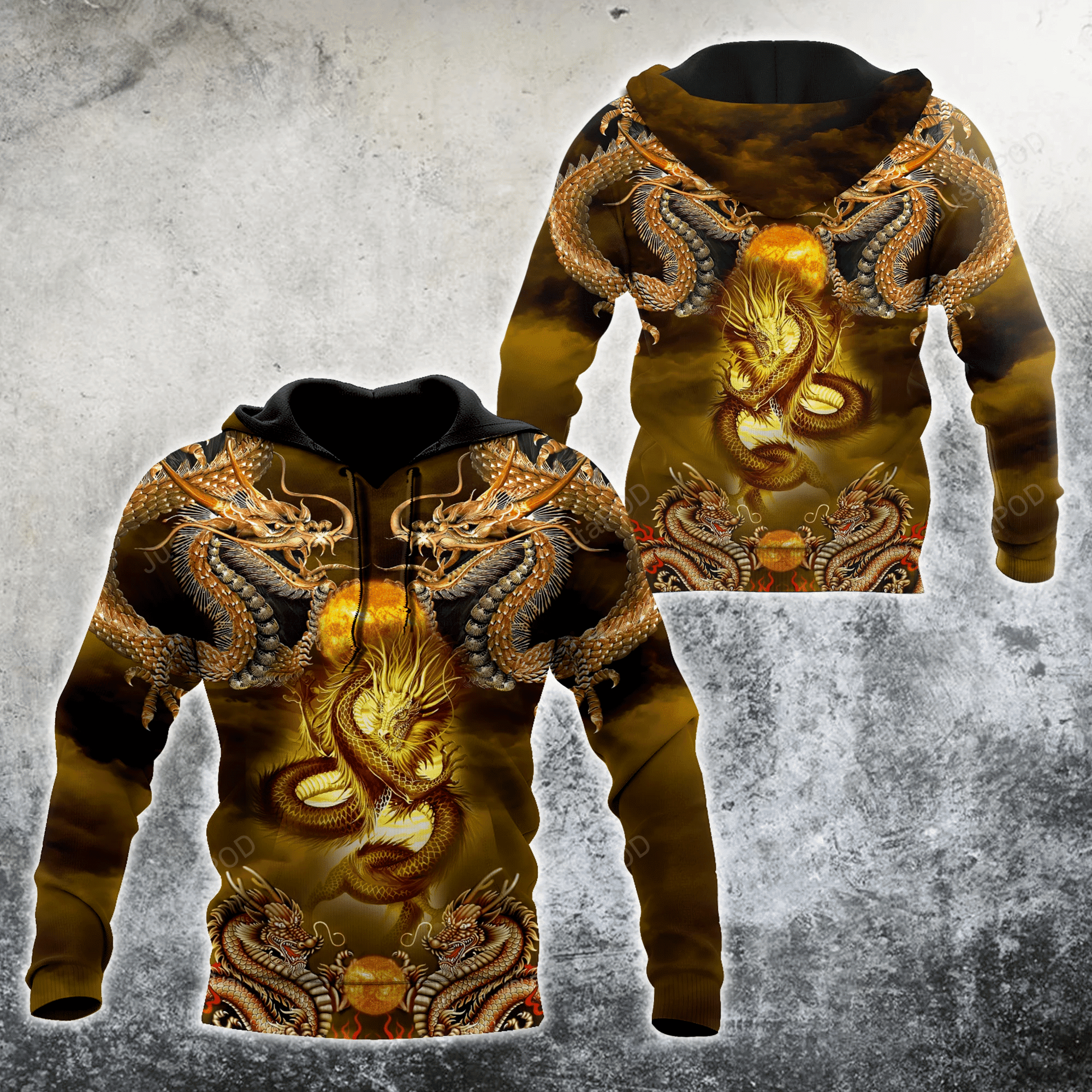 Art Of Dragon 3D All Over Print Hoodie, Zip-up Hoodie HZ0501