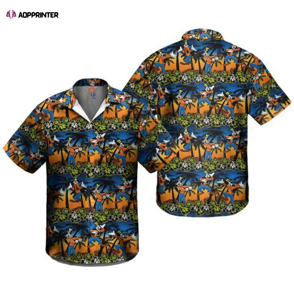 Goofy Hawaii shirt Goofy Aloha shirt Goofy Disney Summer Hawaiian Shirt HW0601