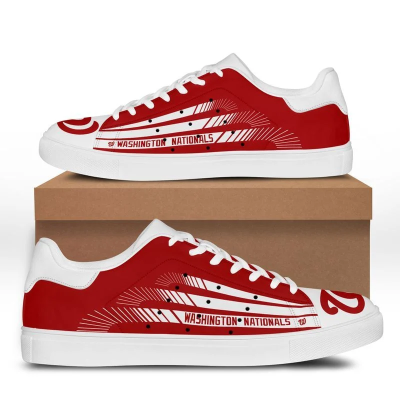 MLB Washington Nationals Stan Smith Shoes V7 Men Women, Trendy Style Sneakers ST0801