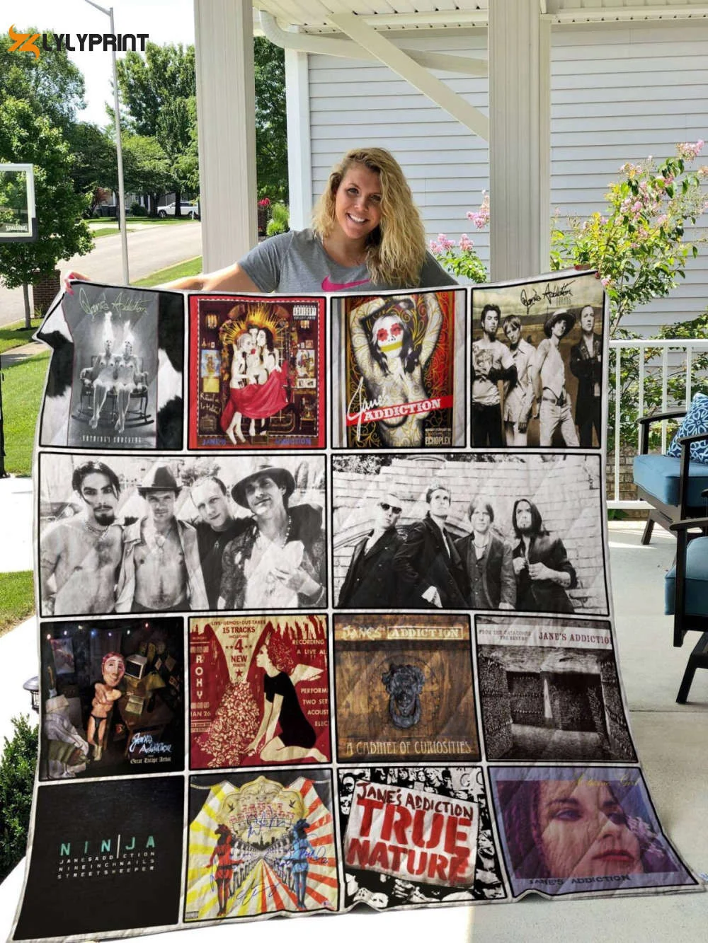 Jane'S Addiction 3D Customized Quilt , Soft Quilt, King Size, All Season Cozy Quilt QB0901