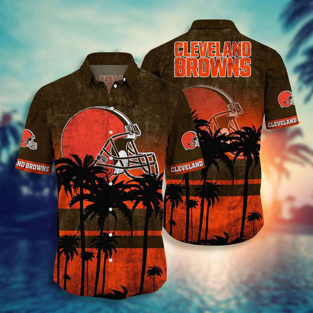 Cleveland Browns NFL-Hawaii Shirt Short Style Hot Trending Summer For Men And Women HW0601