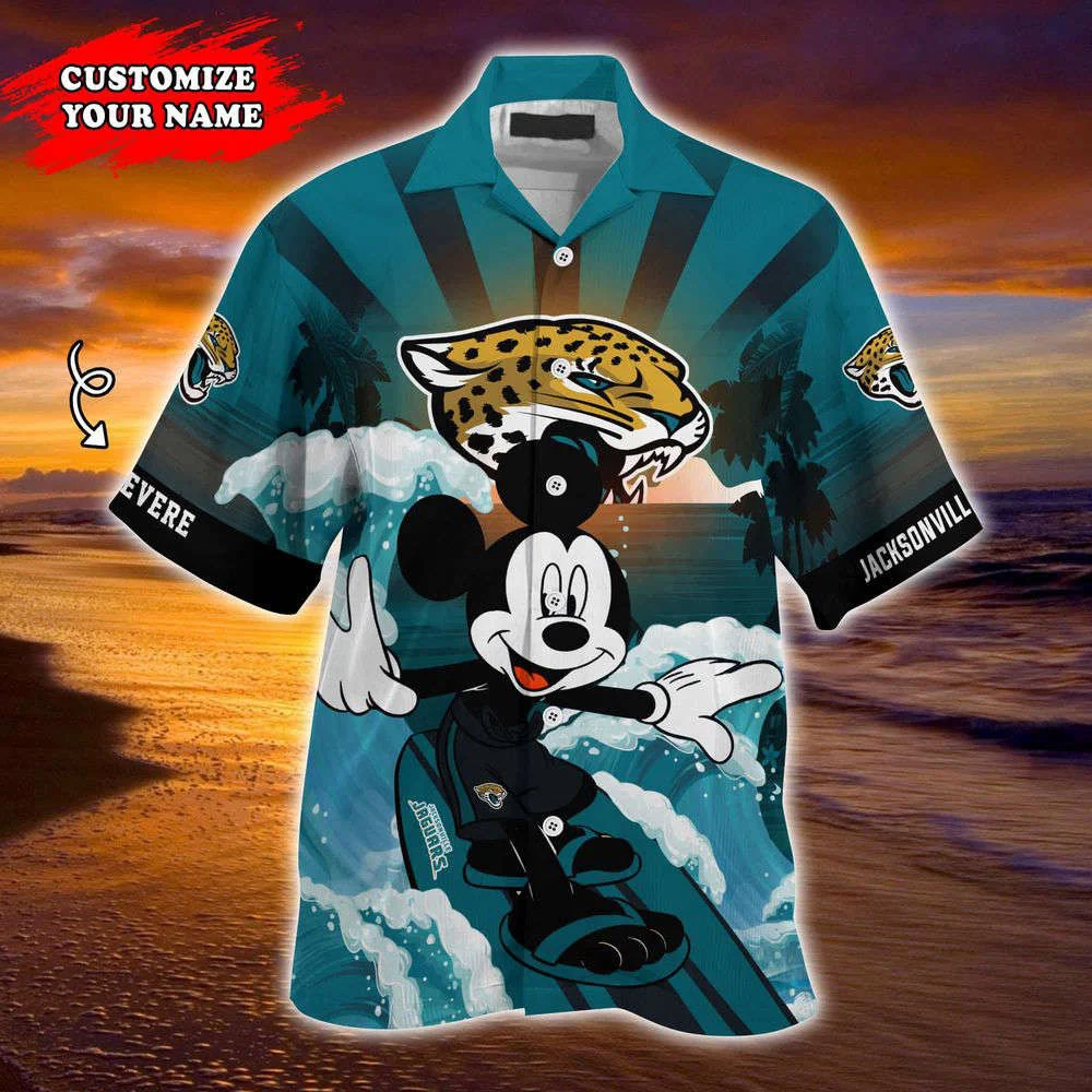 Jacksonville Jaguars NFL-Summer Customized Hawaii Shirt For Sports Fans HW0601