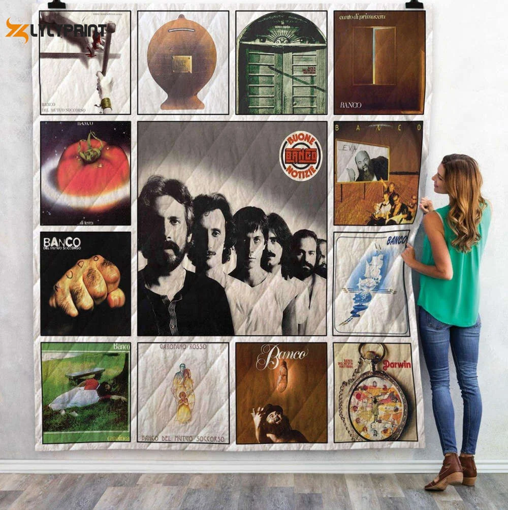 Uriah Heep Best Album 3D Customized Quilt Blanket , Soft Quilt, King Size, All Season Cozy Quilt QB0901