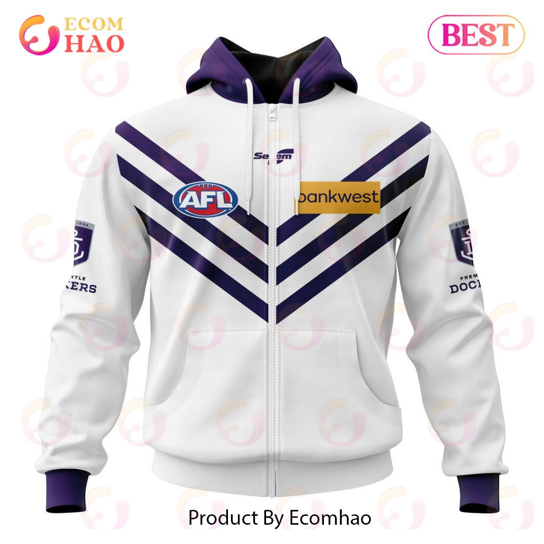 AFL Fremantle Dockers Clash Kits 2023 3D Hoodie, Zip Hoodie, Man - Women, Warm, Premium Quality HZ0501