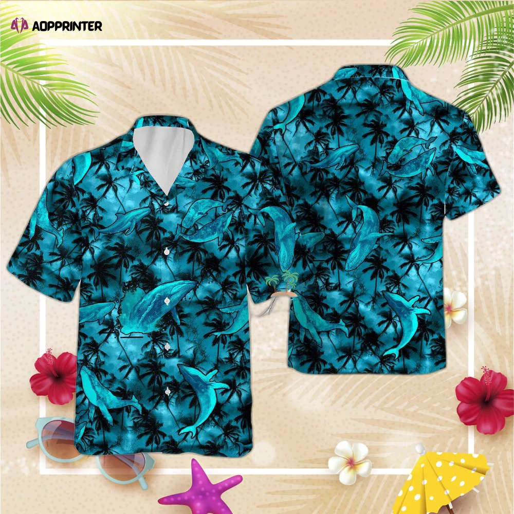 Killer Whale Hawaiian Shirt, Gift For Men And Women, Save the Whales Hawaii Shirt HW0601