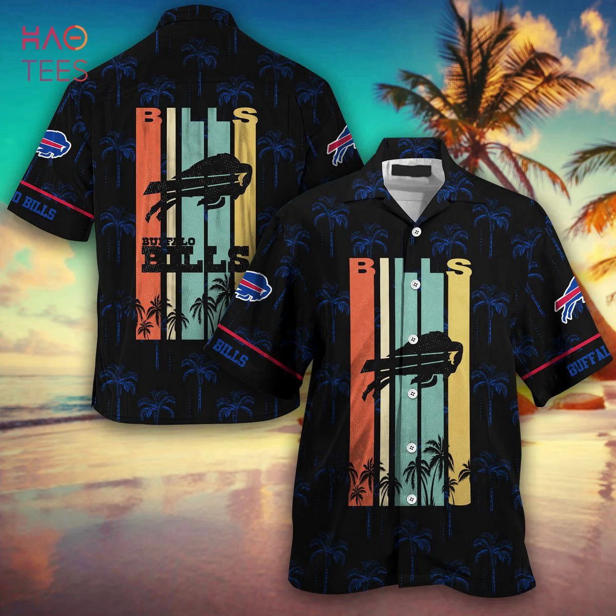 Buffalo Bills NFL Hawaiian Shirt, Retro Vintage Summer Fan Made Gift HW0601