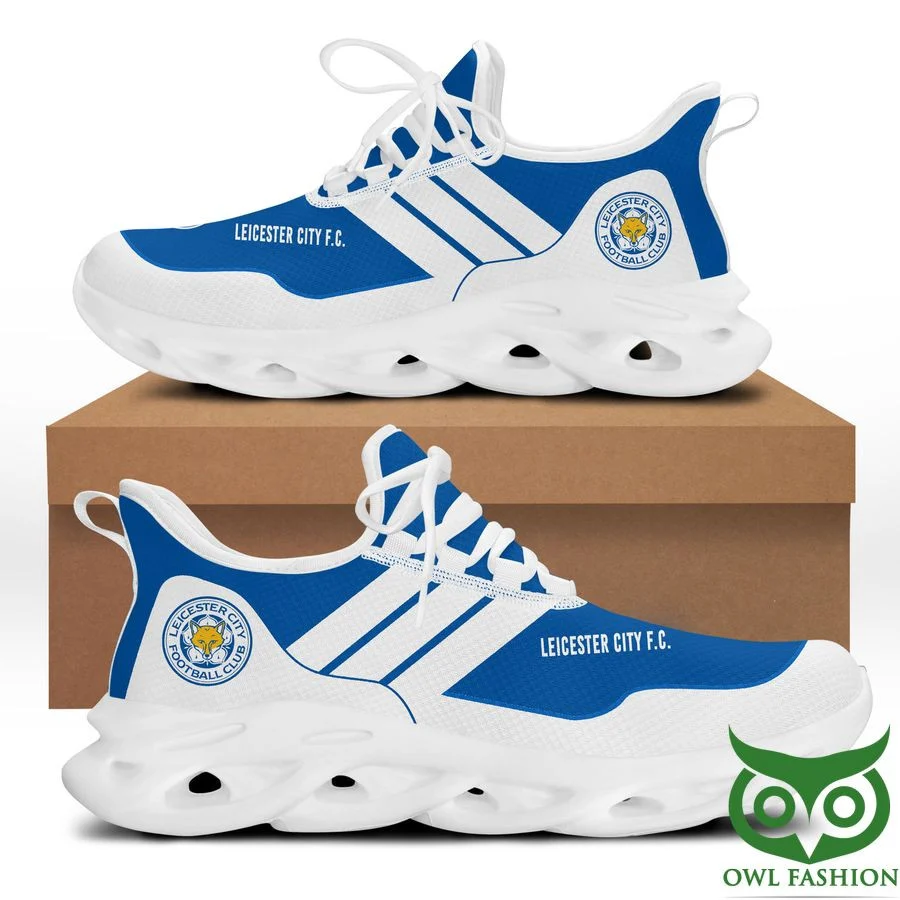 Leicester City FC White Blue for Fans Max Soul Shoes Men Women MS0601