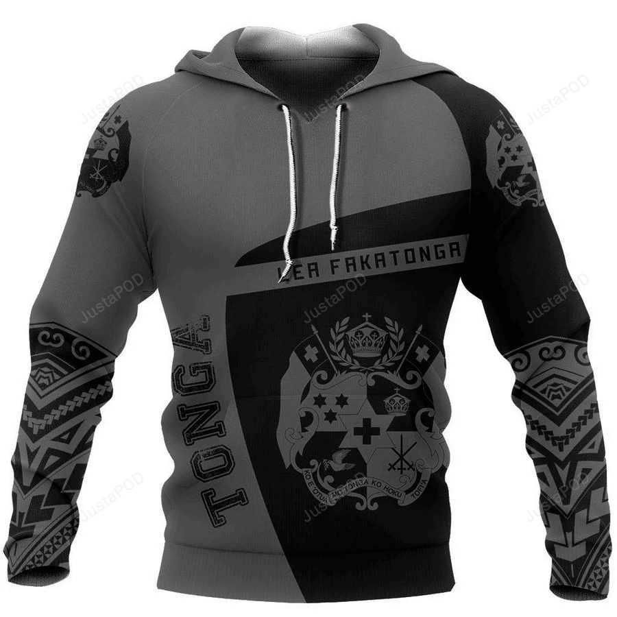 Tonga 3D All Over Printed Hoodie, Zip- Up Hoodie HZ0501