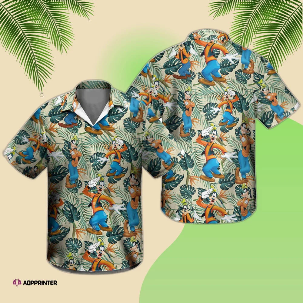 Disney Goofy Hawaiian Shirt HW0601