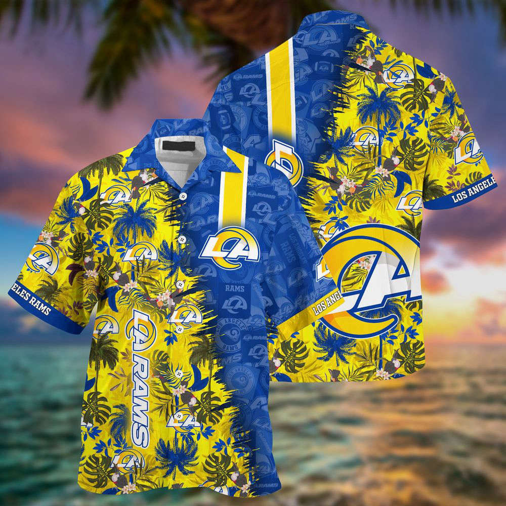 Los Angeles Rams NFL-Summer Hawaii Shirt And Shorts For Your Loved Ones HW0601