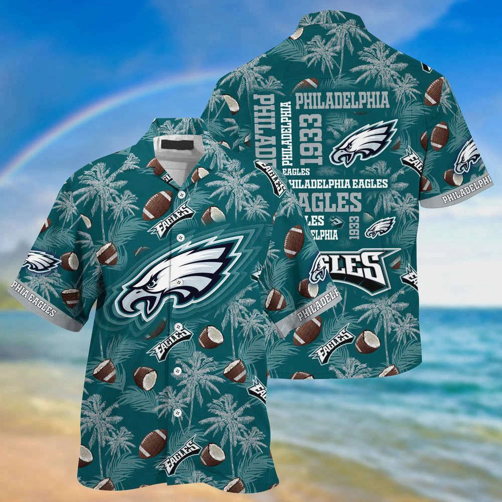 Philadelphia Eagles NFL-Hawaii Shirt New Gift For Summer HW0601