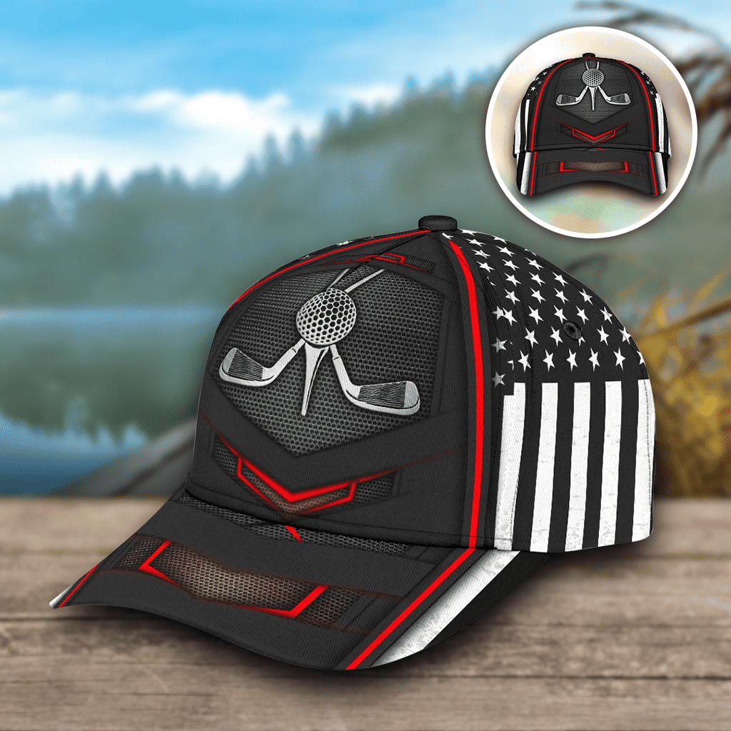 Golf Lover Classic Cap Printed Baseball Cap Gift HZ0501
