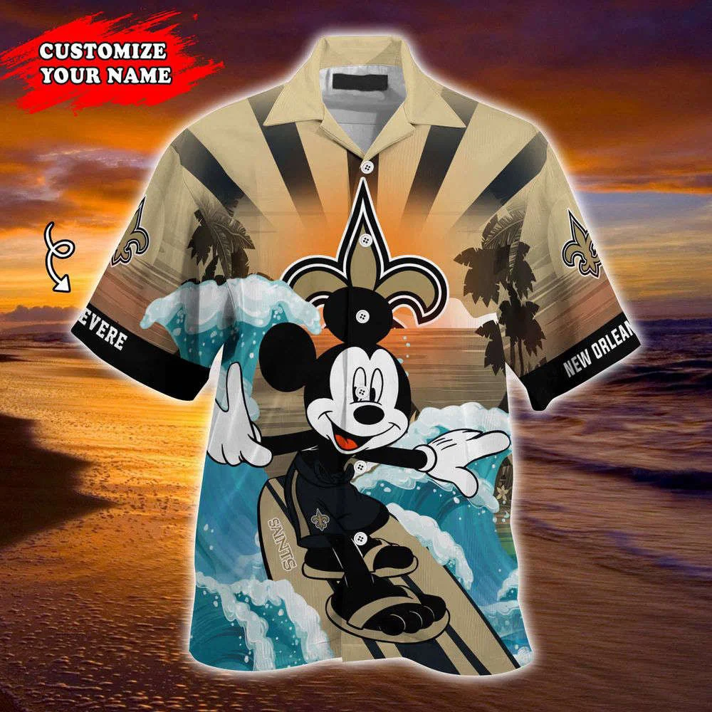 New Orleans Saints NFL-Summer Customized Hawaii Shirt For Sports Fans HW0601