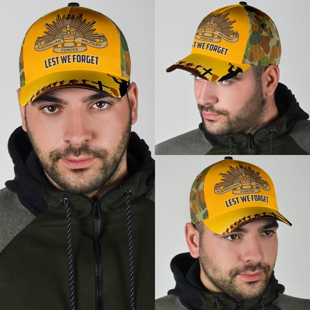 Premium Anzac Day Lest We Forget 3D Printed Cap TN Printed Baseball Cap Gift HZ0501