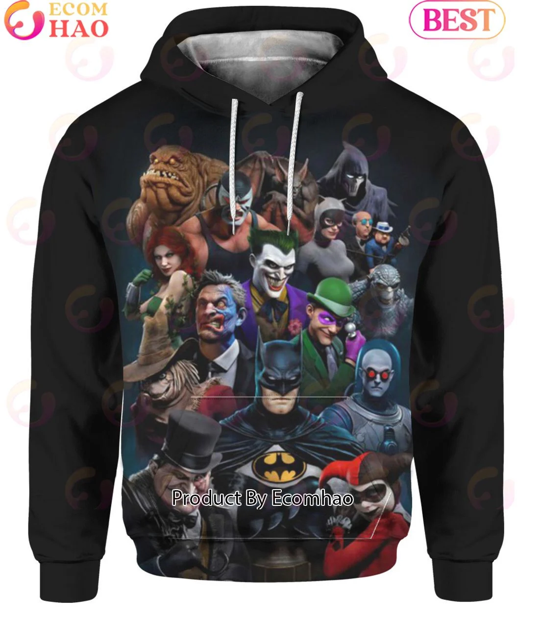 Batman The Animated Series DC Comics Hoodie, Zip Hoodie, Man - Women, Warm, Premium Quality HZ0501