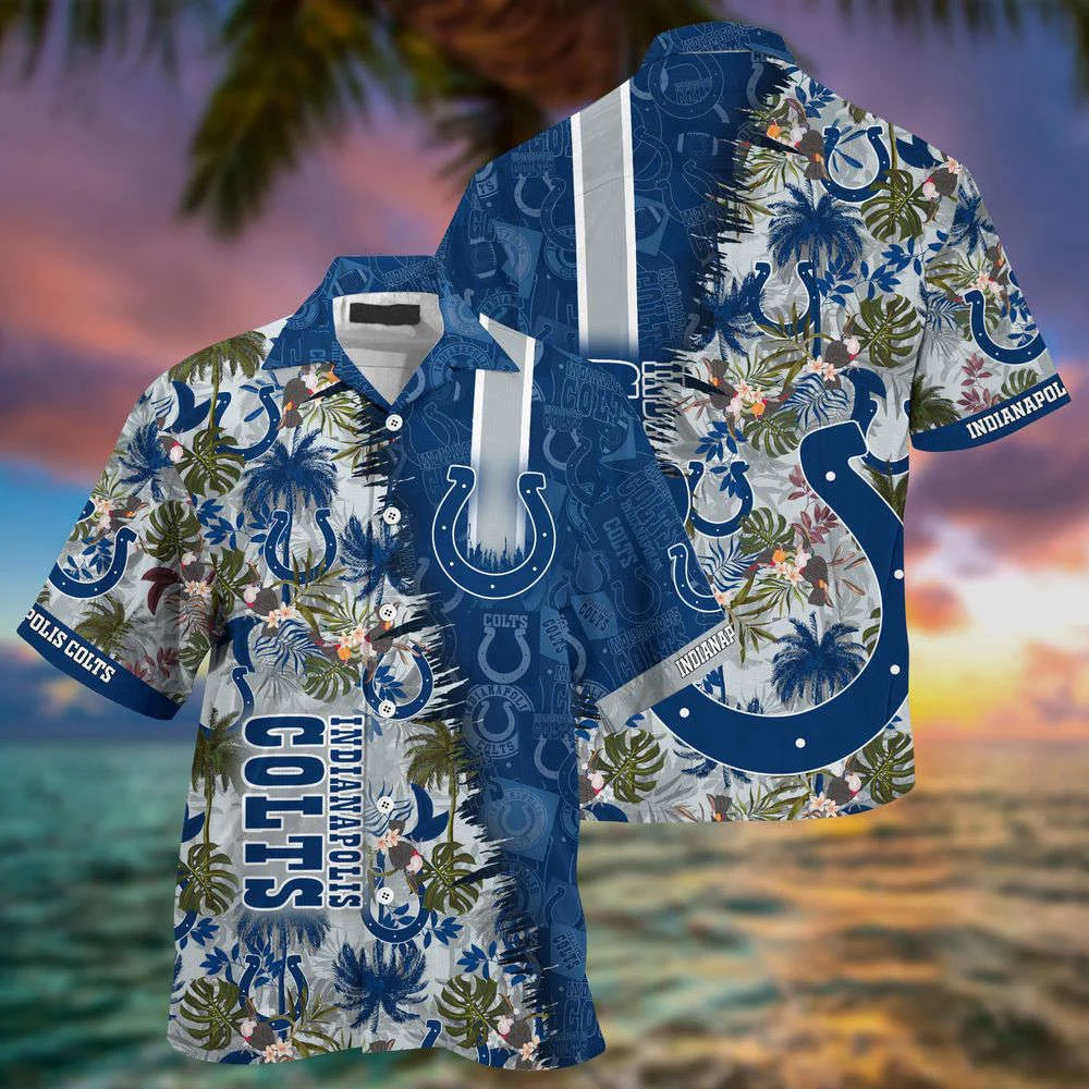 Indianapolis Colts NFL-Summer Hawaii Shirt And Shorts For Your Loved Ones HW0601