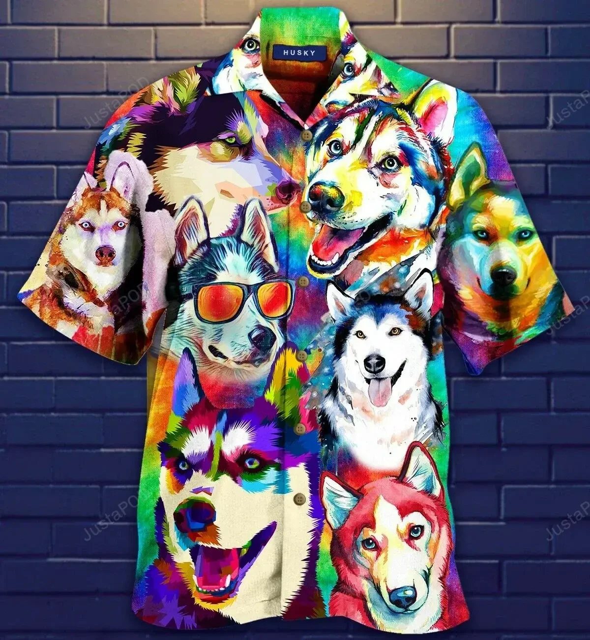 It's A Husky Not A Freaking Wolf Hawaiian Shirt, Gift For Men And Women HW0601