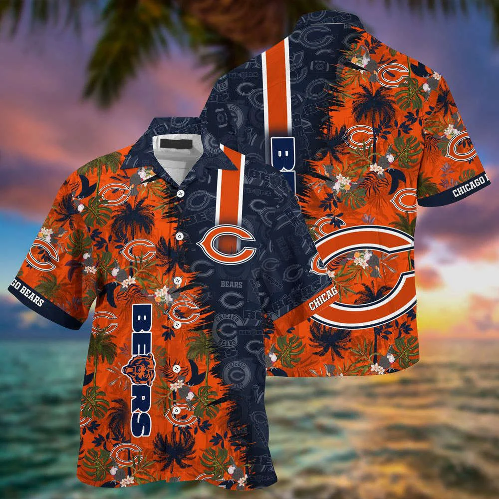 Chicago Bears NFL-Summer Hawaii Shirt And Shorts For Your Loved Ones HW0601