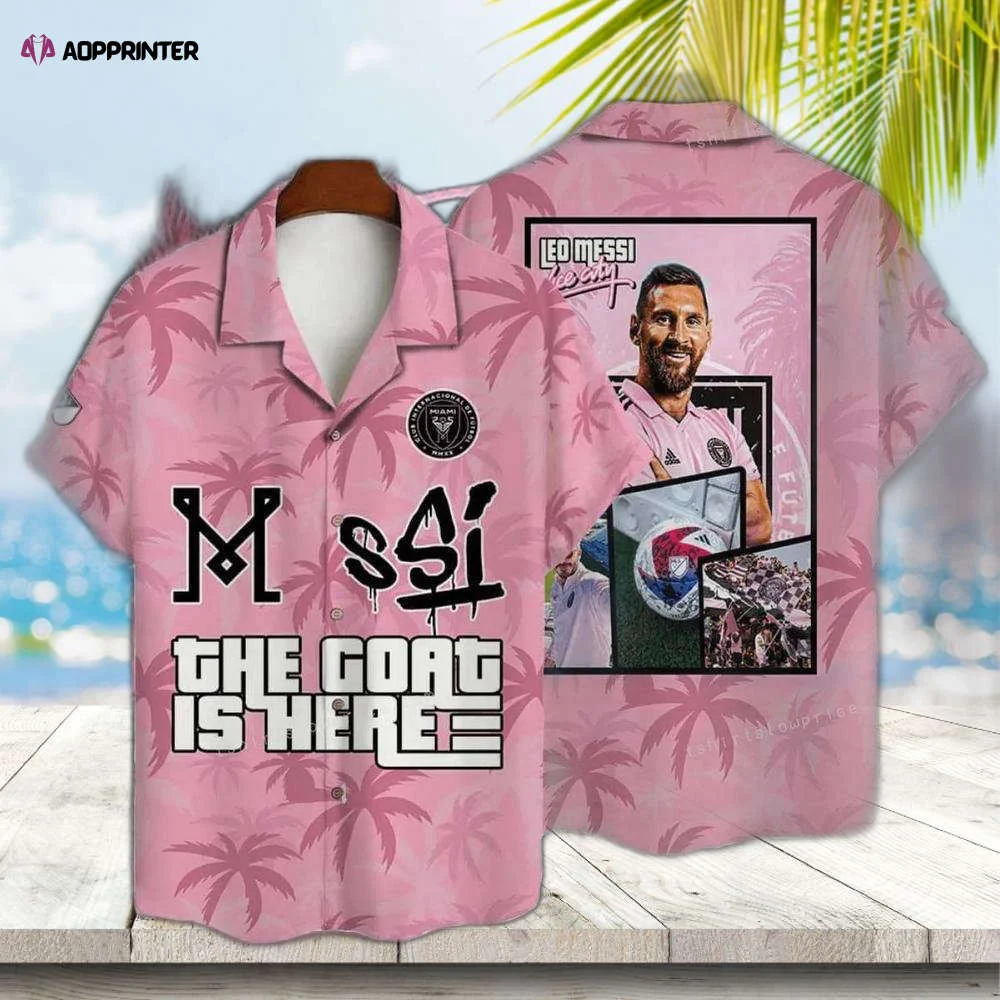 Lionel Messi Inter Miami CF Hawaiian Shirt – Perfect Miami CF Fan Gift! HW0601