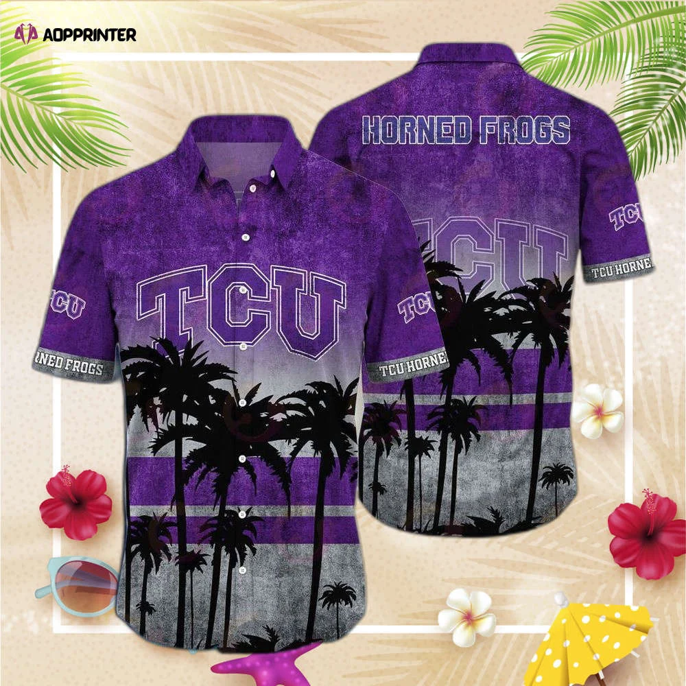 TCU Horned Frogs Hawaii Shirt Style Hot Trending Summer, Gift For Men Women HW0601