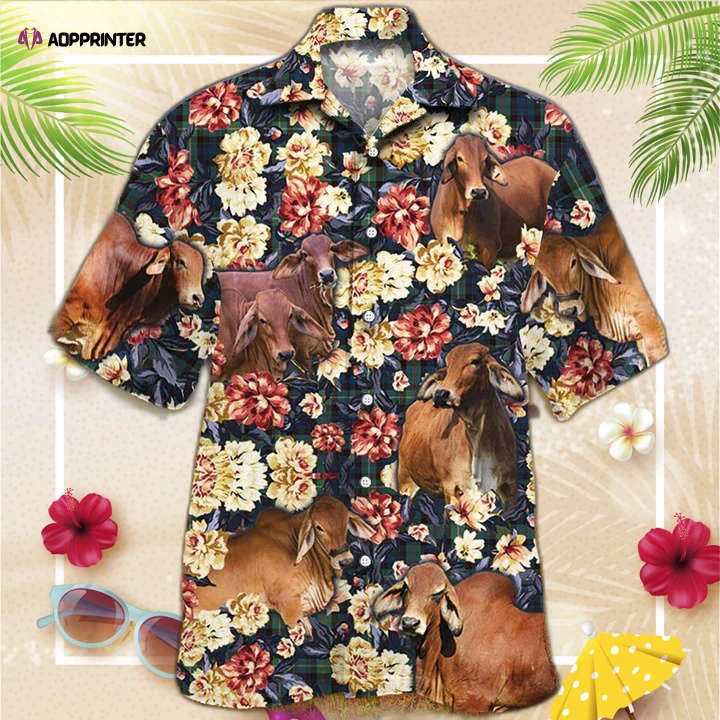 Cow Hawaiian Shirt, Farm Hawaiian Shirt, Summer Hawaiian Shirt, For Men Women HW0601