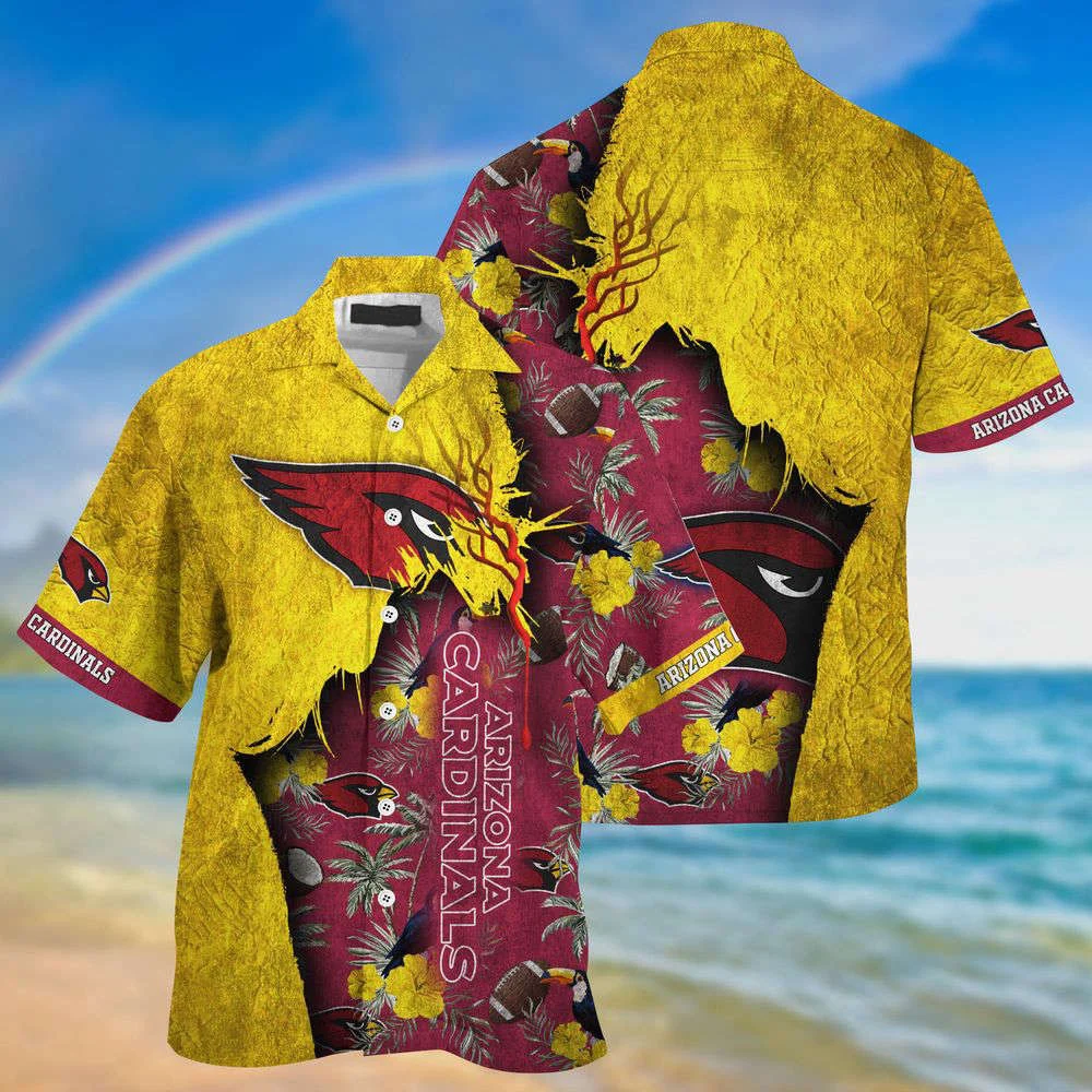 Arizona Cardinals NFL-God Hawaii Shirt New Gift For Summer HW0601