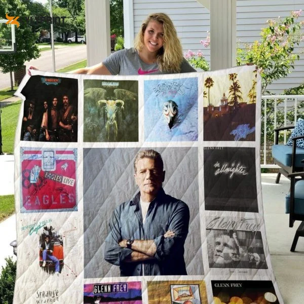 Glenn Frey 3D Customized Quilt Blanket For Fans Home Decor Gift ,  Soft Quilt, King Size, All Season Cozy Quilt QB0901