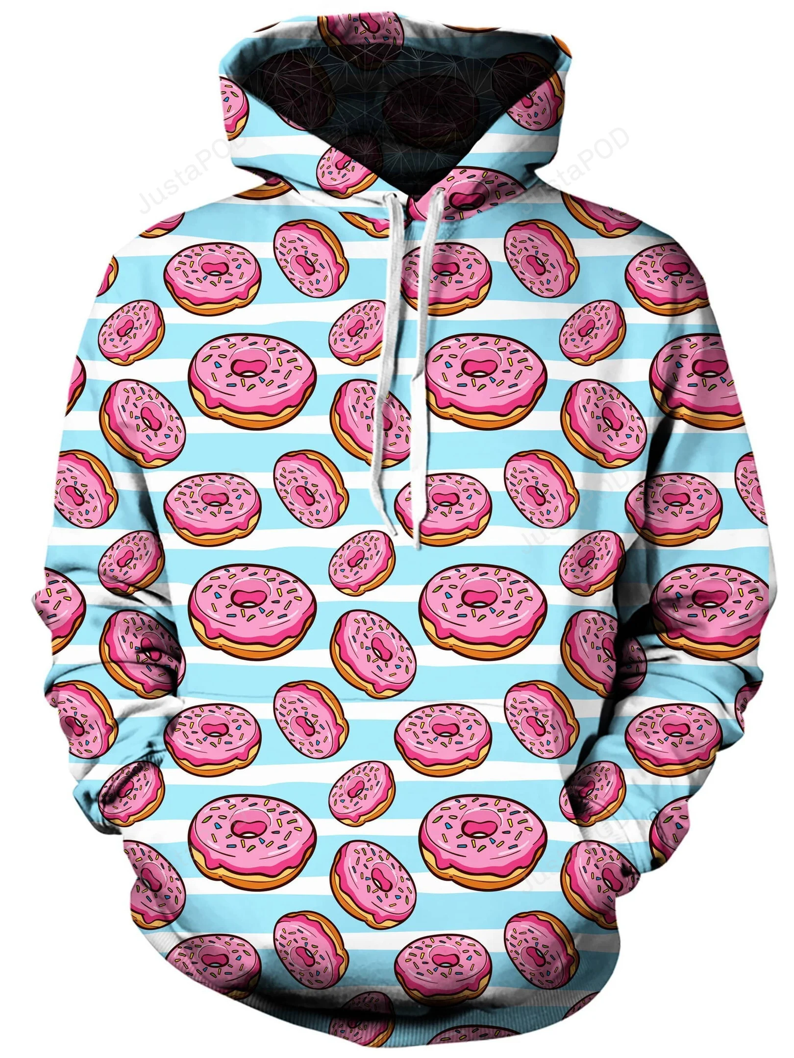 Donuts Pattern 3D All Print Hoodie, Zip- Up Hoodie HZ0501