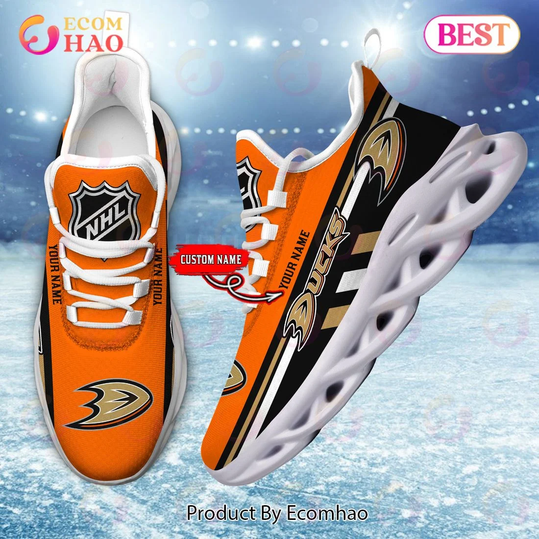 Anaheim Ducks Perfect Gift for fans Max Soul Chunky Sneakers, Shoes  Unisex sneakers MS0601
