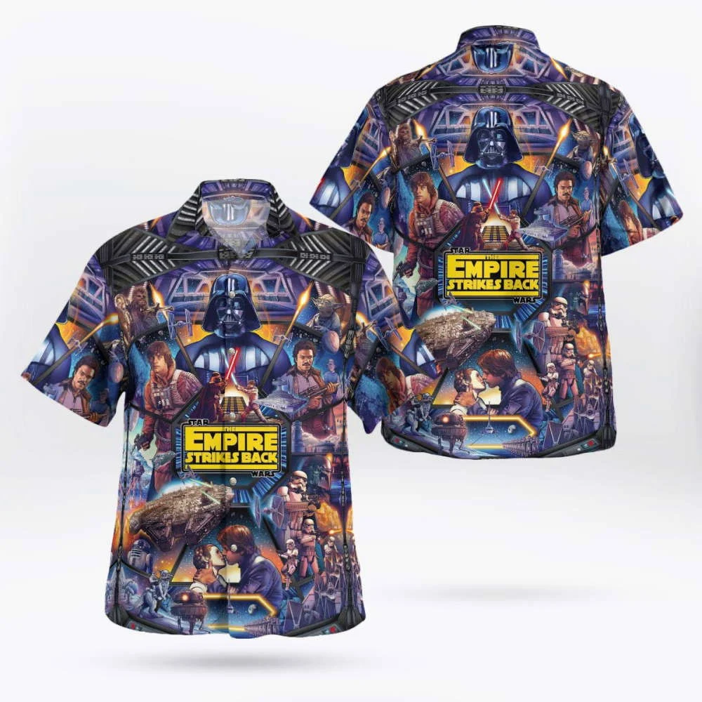 Star Wars The Empire Strikes Back Hawaii Shirt Summer 2023 Hot HW0601