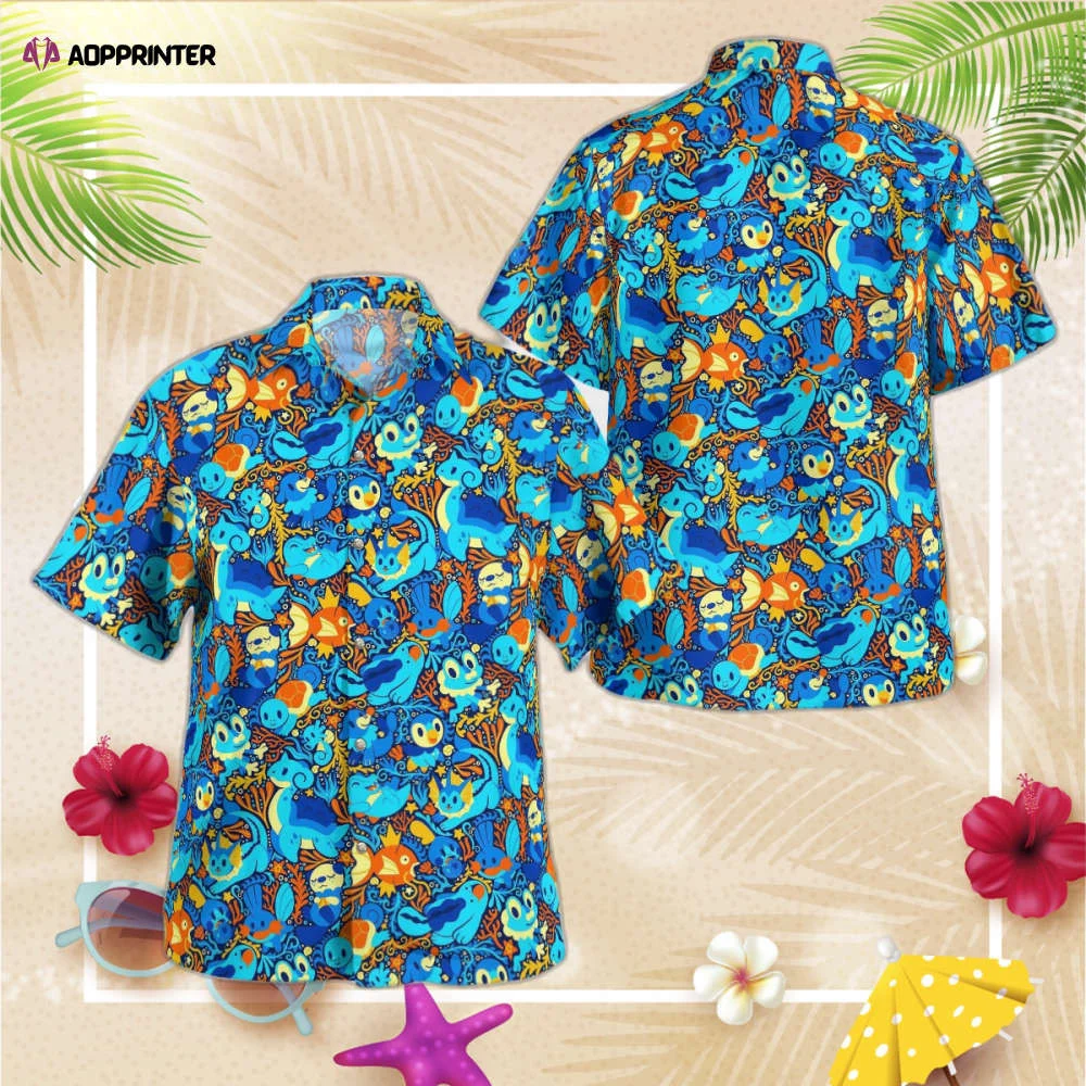 Pokemon Cute Fashion Hawaiian Shirt, Gift For Men Women HW0601