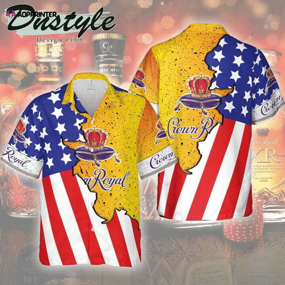 Crown Royal Beer Hawaiian Shirt Gift for Men Women Holiday Gift HW0601