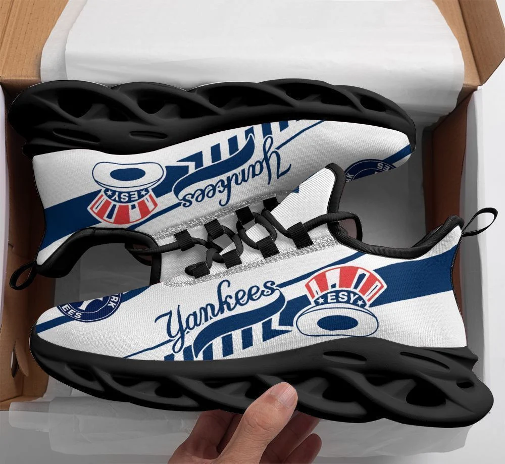 Custom MLB New York Yankees Max Soul Shoes V7 Sneaker MS0601