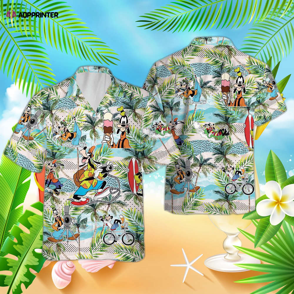 Disney Goofy Hawaiian Shirt, Disneyland Beach Hawaii, For Men Women Shirt, For Men Women HW0601