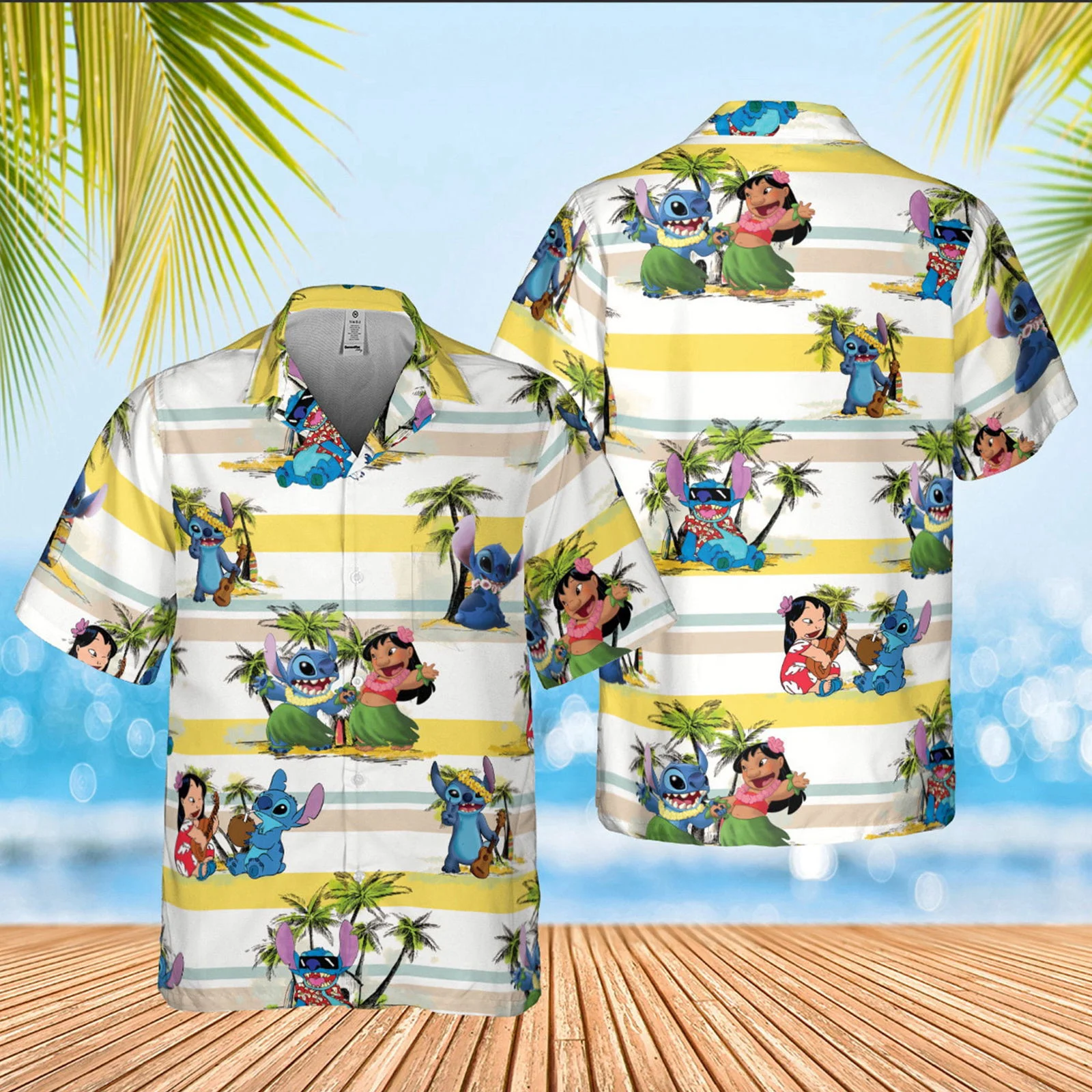 Lilo And Stitch Disneyland Trip Hawaiian Shirt Summer 2023 HW0601
