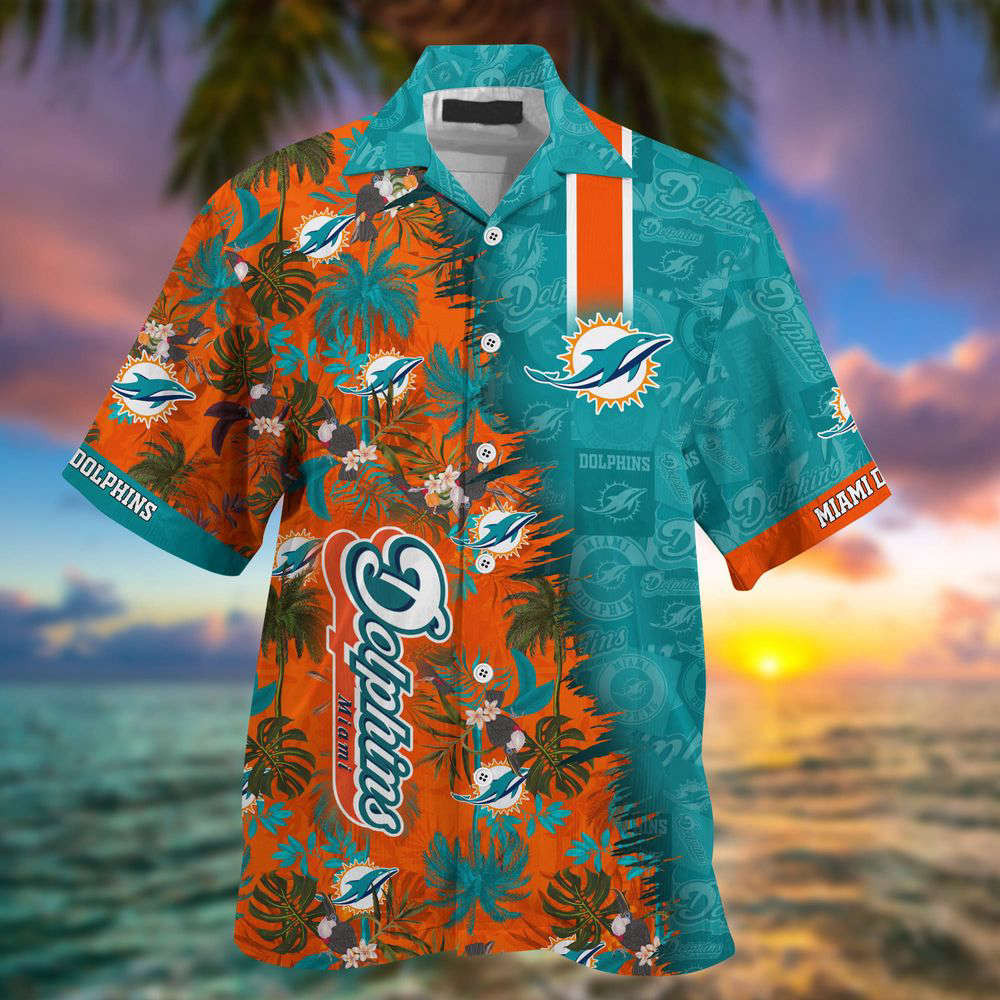 Miami Dolphins NFL-Summer Hawaii Shirt And Shorts For Your Loved Ones HW0601
