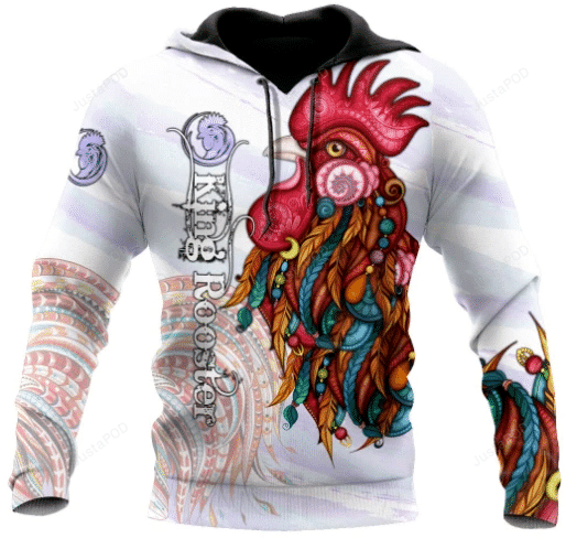 Rooster 3D All Over Print Hoodie, Zip-up Hoodie HZ0501