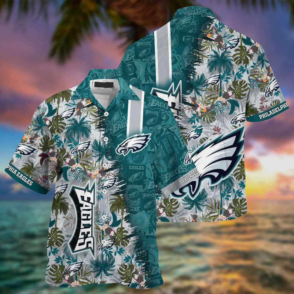 Philadelphia Eagles NFL-Summer Hawaii Shirt And Shorts For Your Loved Ones HW0601