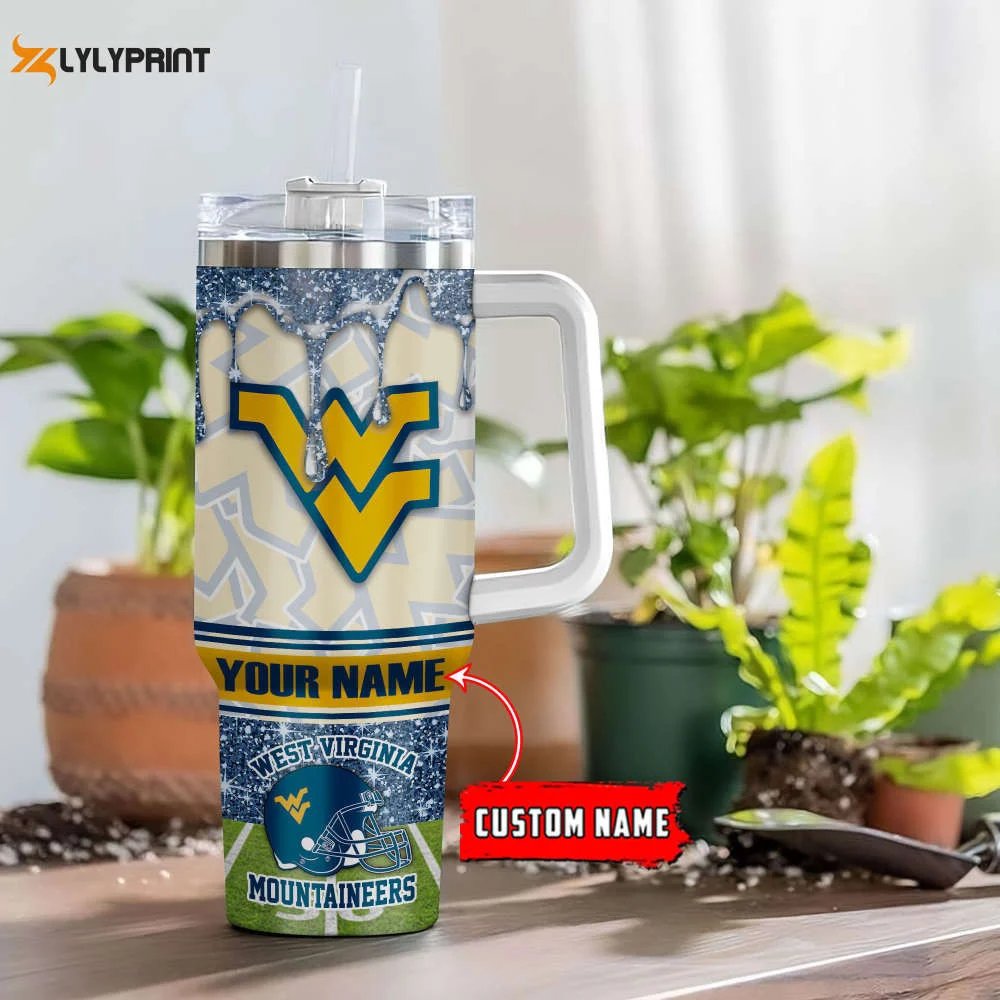 West Virginia Mountaineers Personalized Stanley Tumbler 40oz 0501TB40