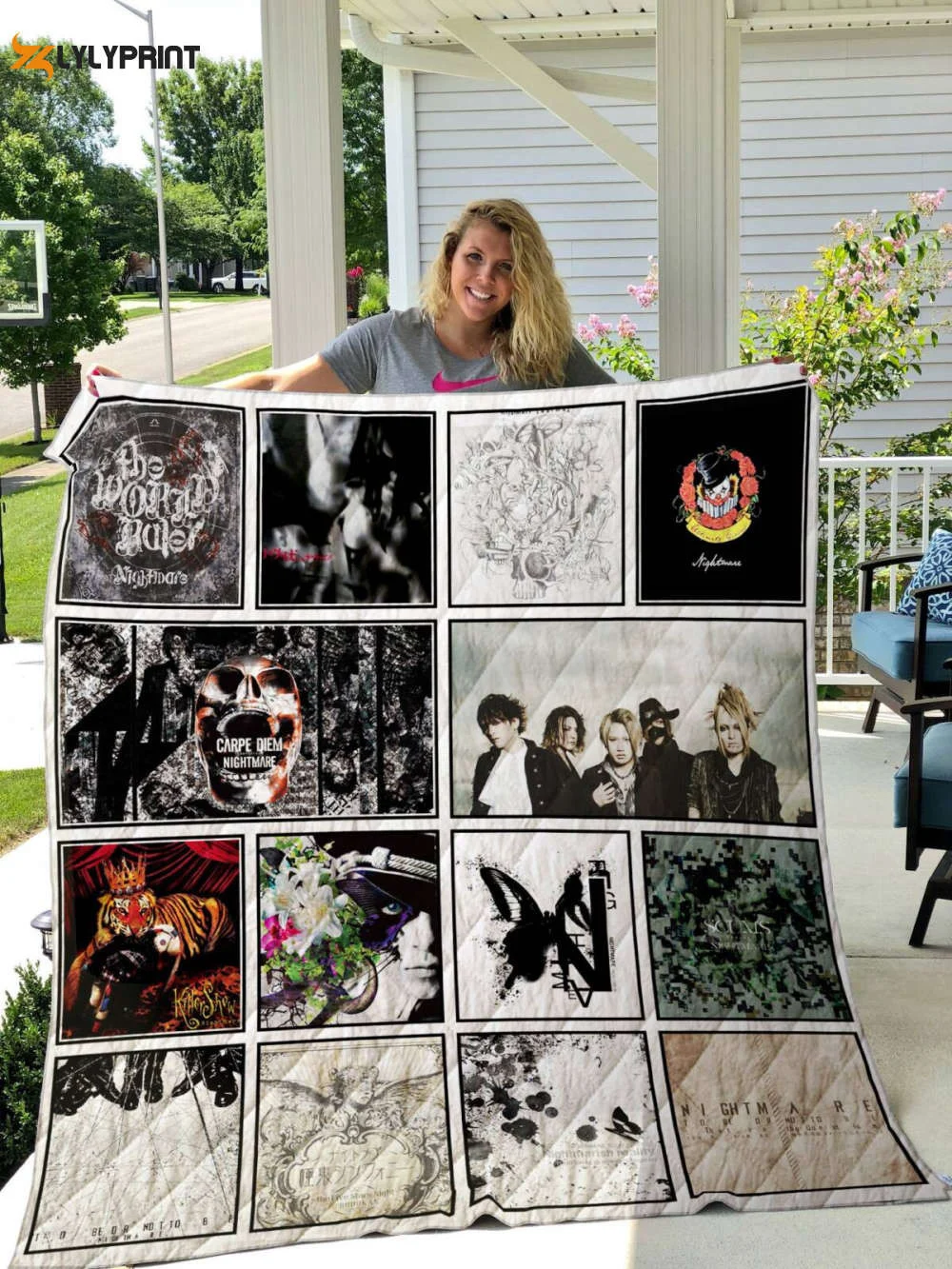 Nightmare 3D Customized Quilt Blanket For Fans Home Decor Gift ,  Soft Quilt, King Size, All Season Cozy Quilt QB0901