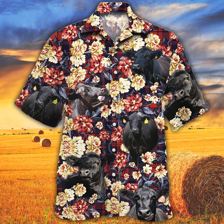 Cow Hawaiian Shirt, Summer Hawaiian Shirt, Gift For Men And Women HW0601