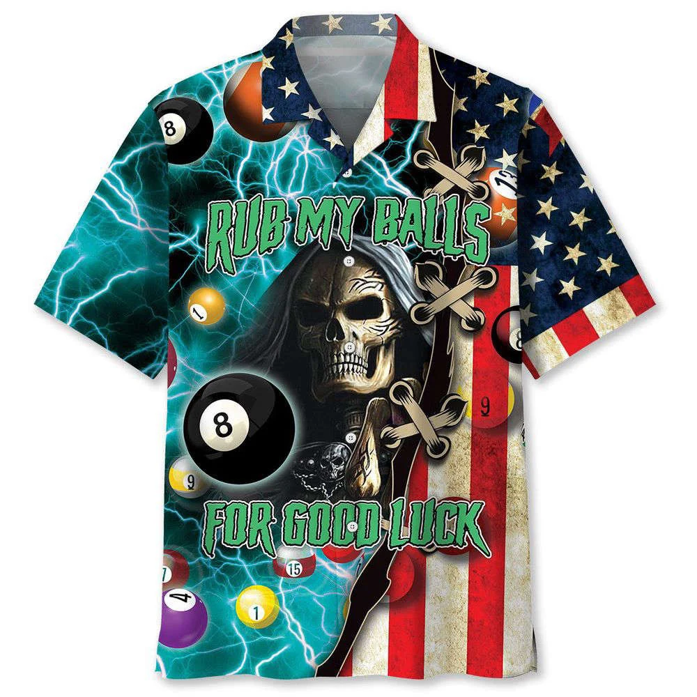 Billiard Luck Hawaiian Shirt, Gift For Men Women HW0601