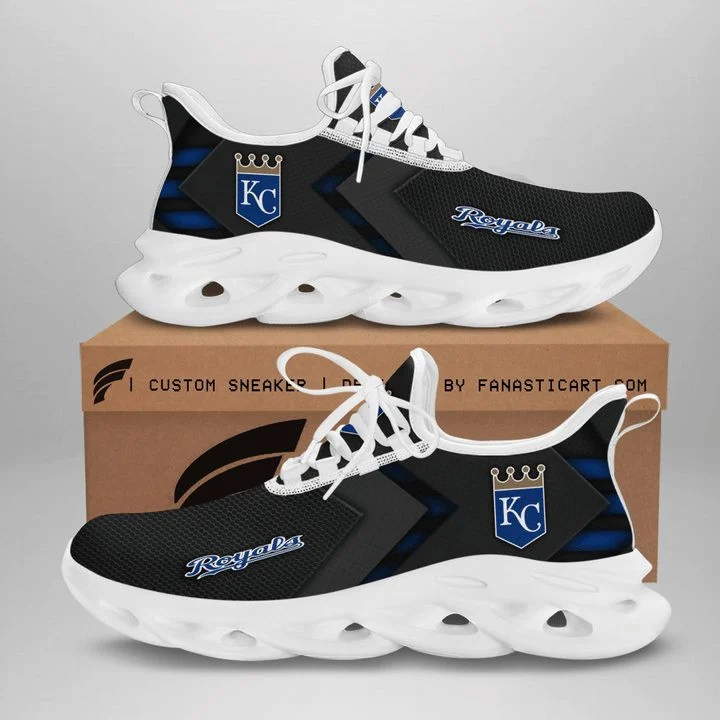 Custom MLB Kansas City Royals Max Soul Shoes V1 Unisex Women Men MS0601