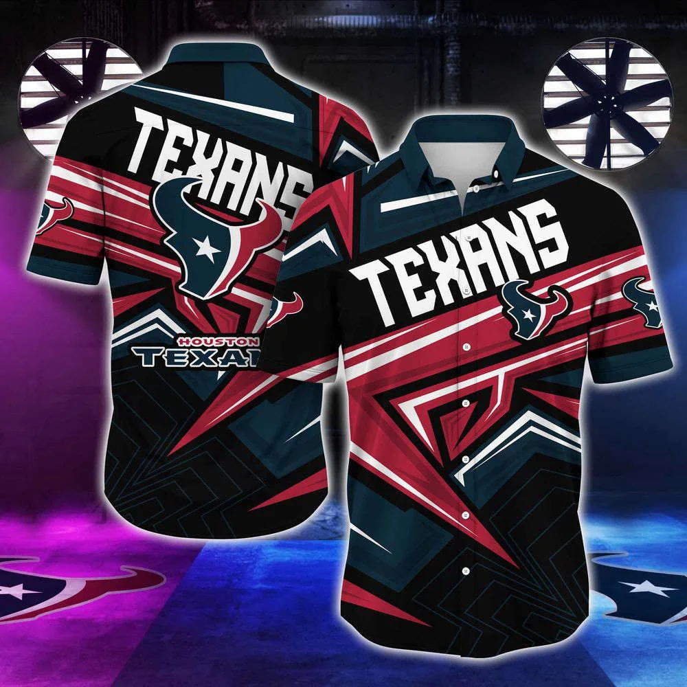 Houston Texans NFL-Summer Hawaii Shirt New Collection For Sports Fans HW0601