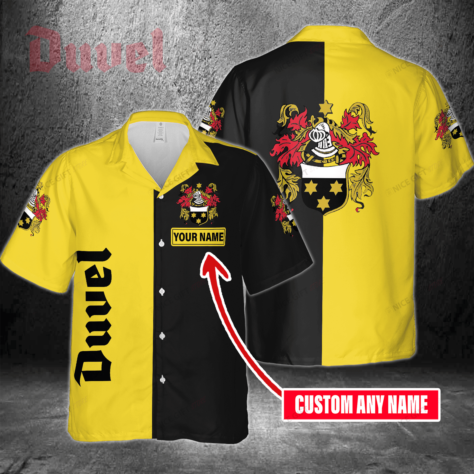 Duvel Custom Name Hawaiian Shirt For Men And Women HW0601