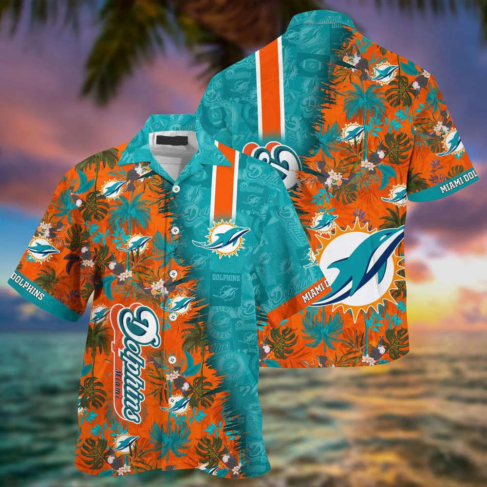 Miami Dolphins NFL-Summer Hawaii Shirt And Shorts For Your Loved Ones HW0601