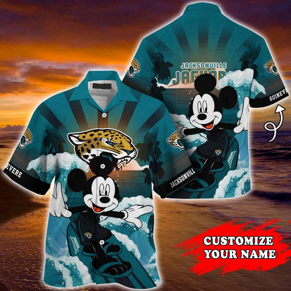 Jacksonville Jaguars NFL-Summer Customized Hawaii Shirt For Sports Fans HW0601