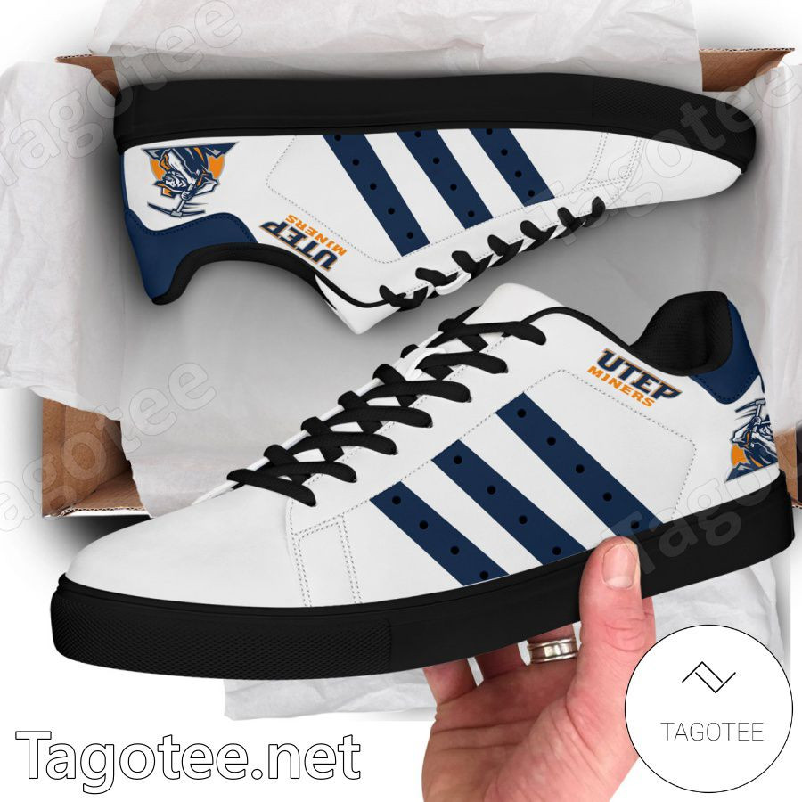 NCAA UTEP Miners White Stan Smith Shoes , Trendy Style Sneakers ST0801